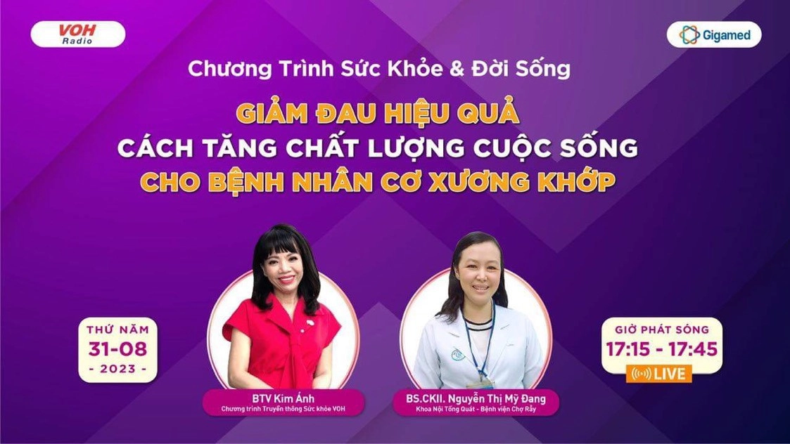 Giảm đau An toàn - Hiệu quả trong các bệnh lý cơ xương khớp