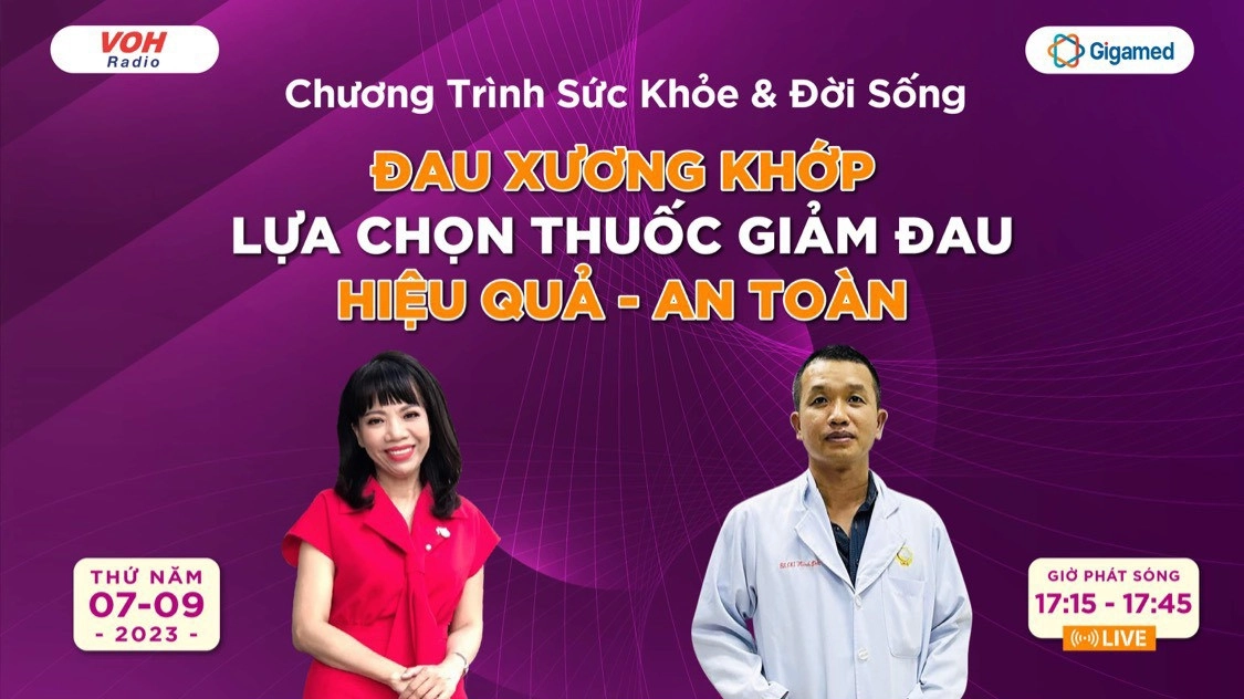Đau cơ xương khớp- Lựa chọn thuốc giảm đau hiệu quả an toàn