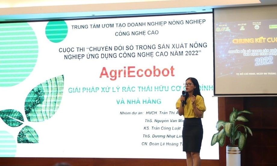 AgriEcobot – Giải pháp xử lý rác thải hữu cơ 