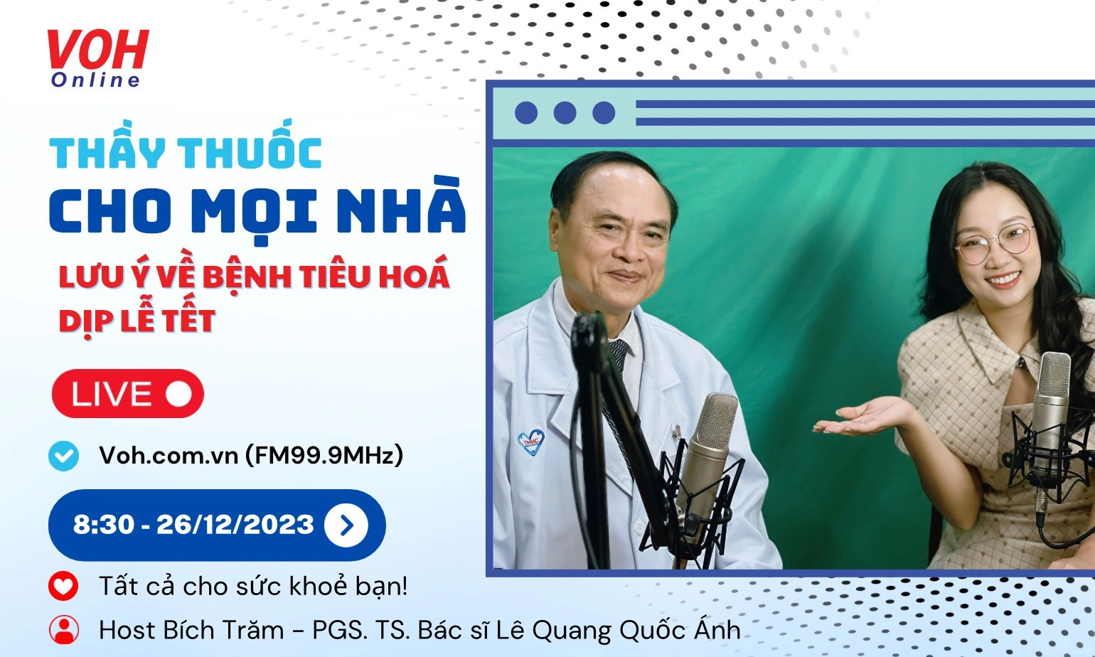 Lưu ý về bệnh tiêu hóa dịp Lễ Tết