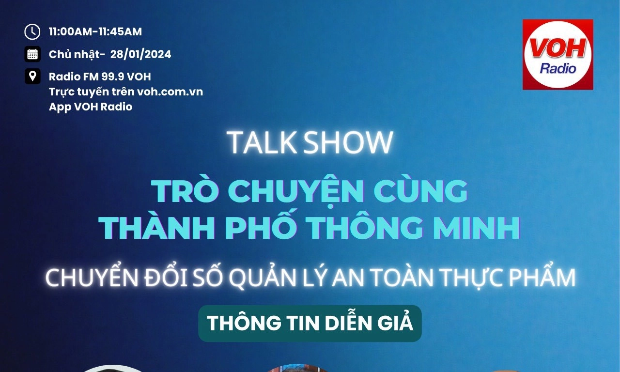 Tọa đàm Chuyển đổi số quản lý an toàn thực phẩm
