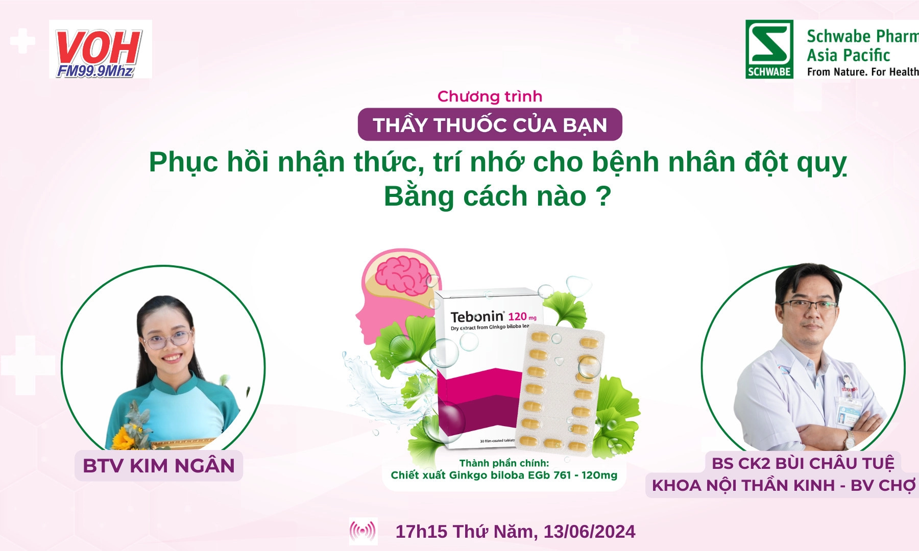 Phục hồi nhận thức, trí nhớ cho bệnh nhân đột quỵ- Bằng cách nào?
