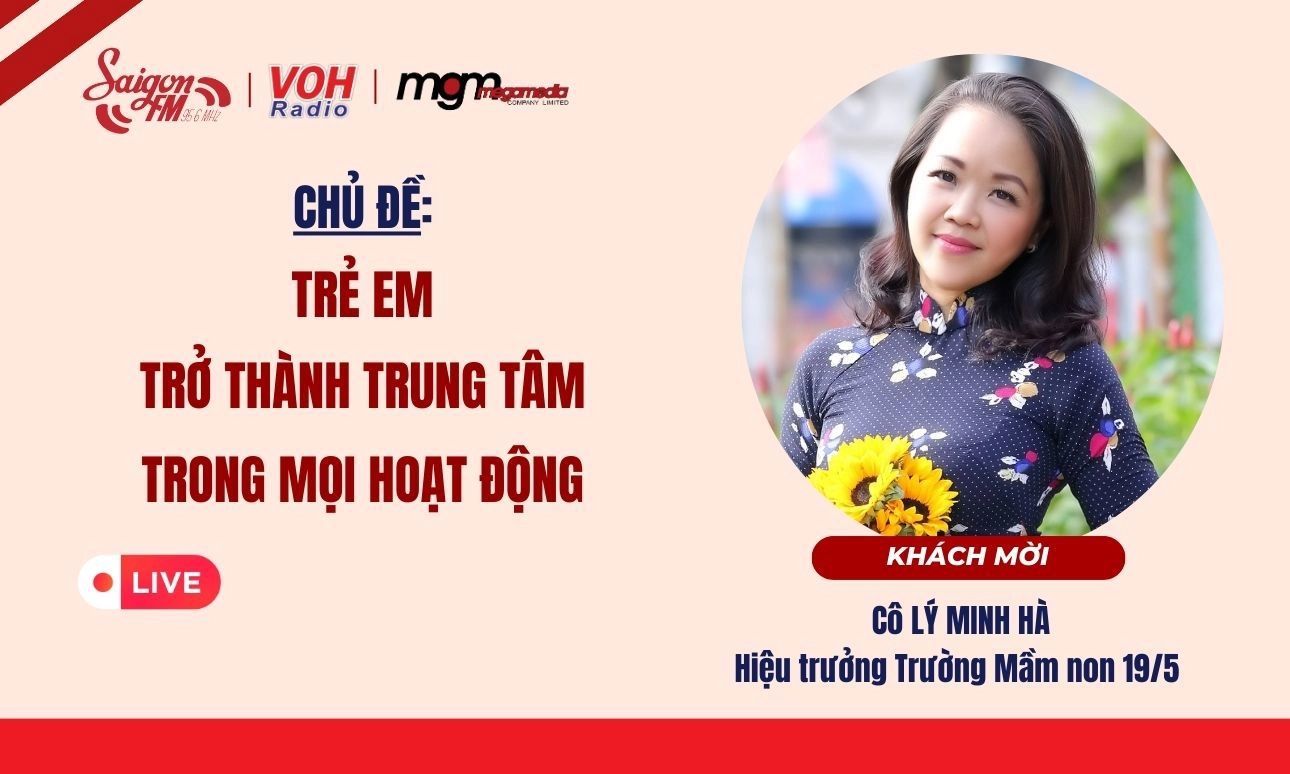 Trẻ em trở thành trung tâm trong mọi hoạt động 