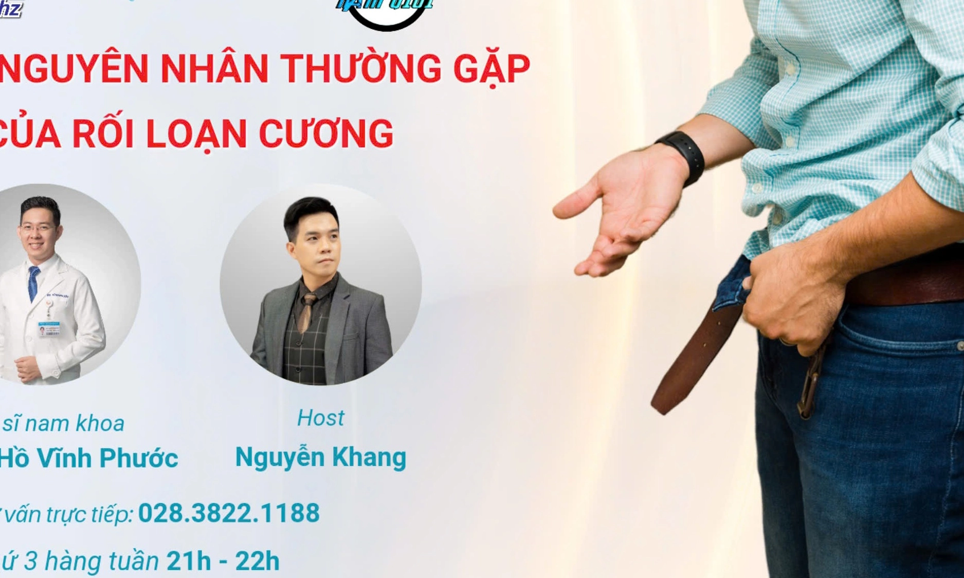 20/08/24 - Những nguyên nhân thường gặp của rối loạn cương
