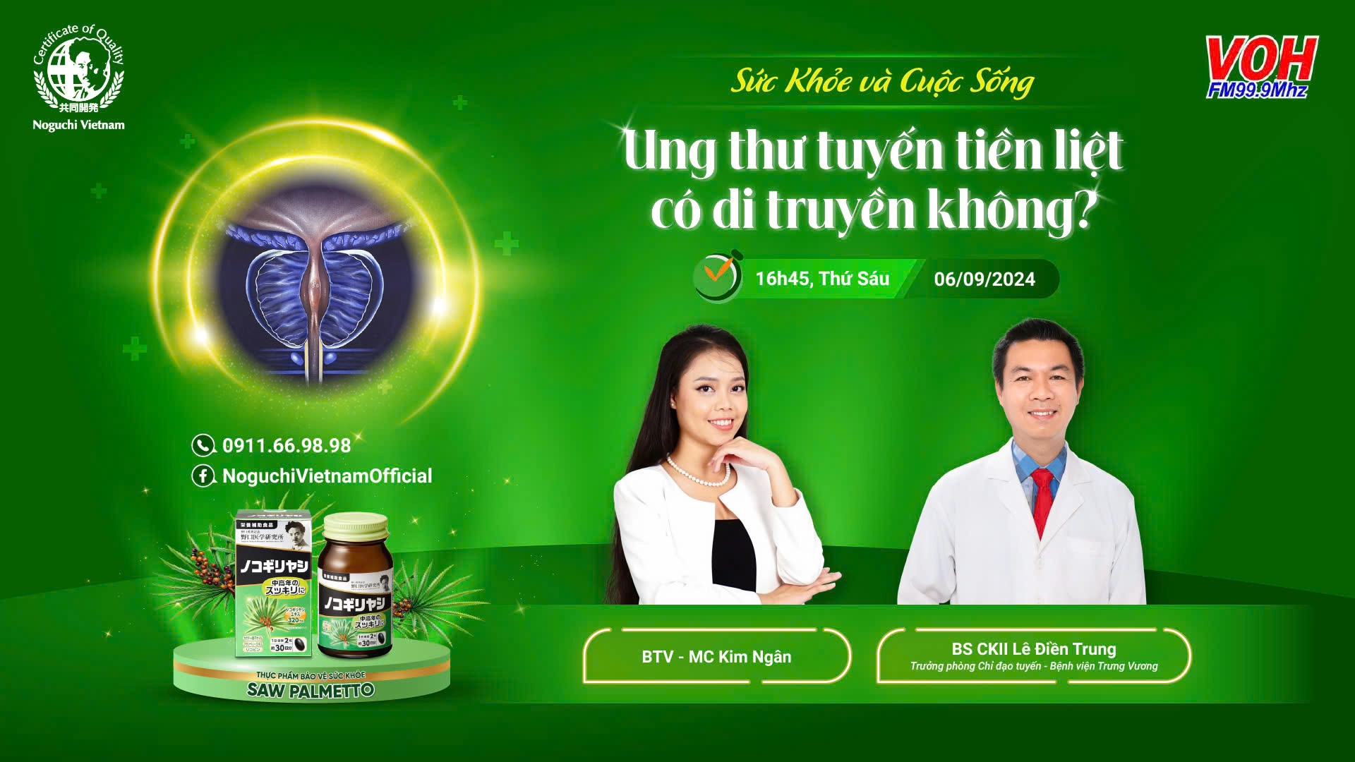 Ung thư tuyến tiền liệt có di truyền không?