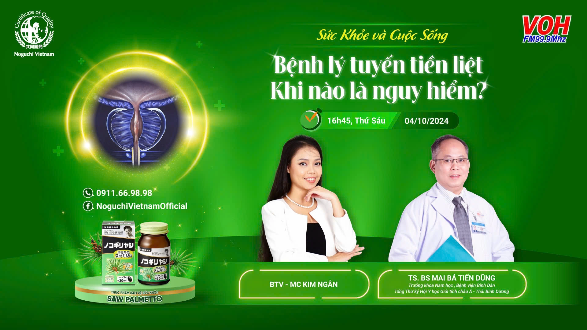Bệnh lý tuyến tiền liệt, khi nào là nguy hiểm? 