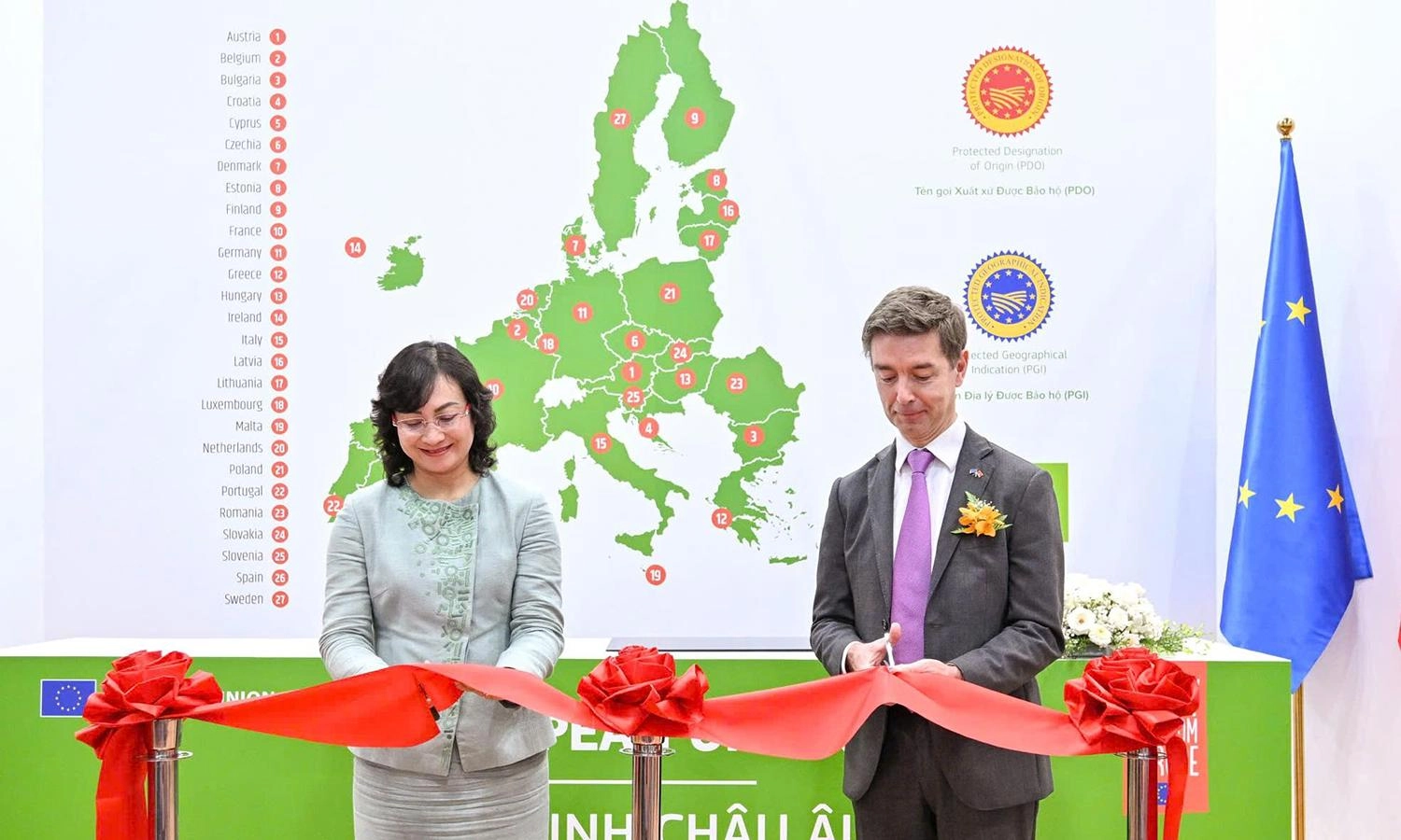 EU giới thiệu  200 sản phẩm tại Vietnam foodexpo 2024
