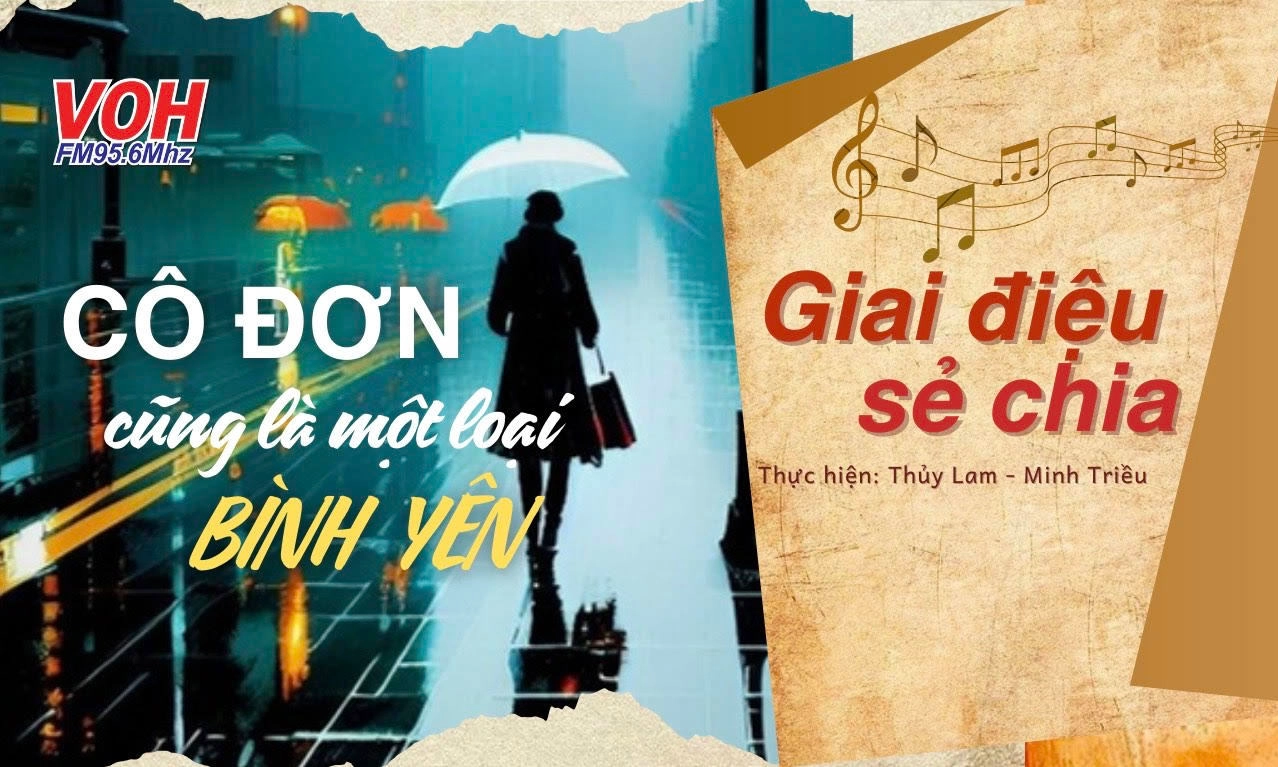 Cô đơn cũng là một loại bình yên