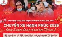 Saigon Co.op khởi động “Chuyến xe hạnh phúc