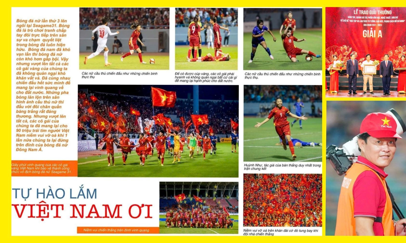 Những khoảnh khắc “Tự hào lắm Việt Nam ơi!” qua ống kính Nguyễn Thanh Hải