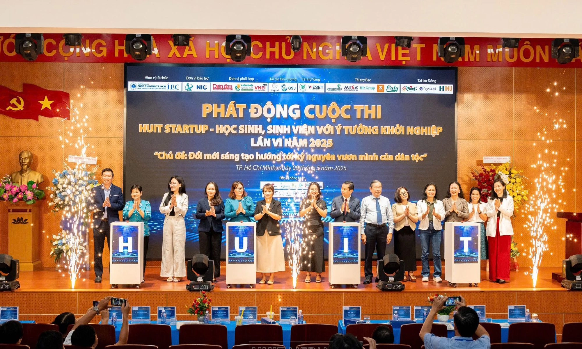Cuộc thi “HUIT Startup – Học sinh, sinh viên với ý tưởng khởi nghiệp” năm 2025 chính thức khởi động 