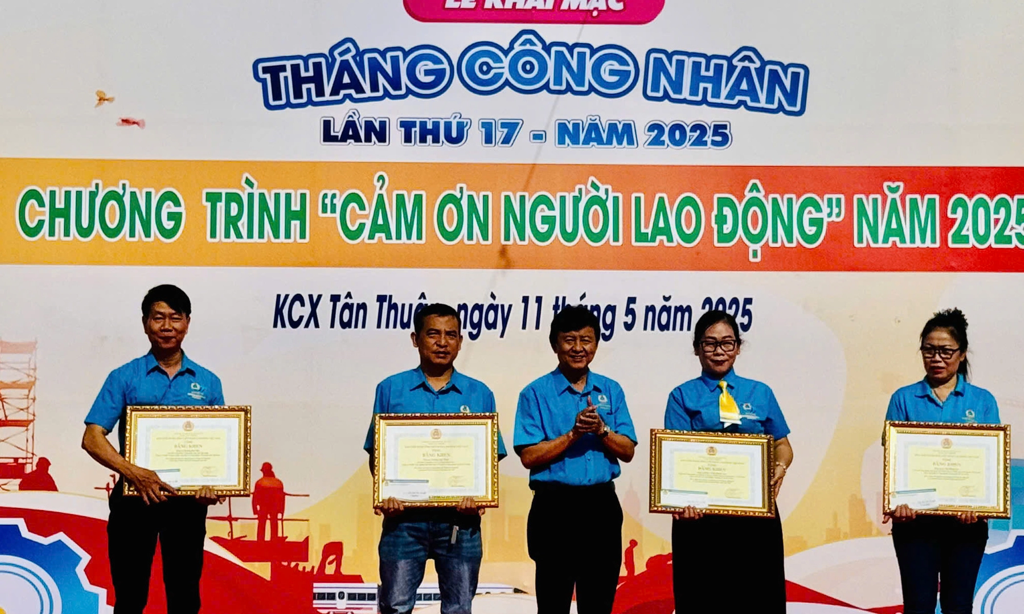 Chăm lo cho 15.000 công nhân lao động nhân Tháng Công nhân” lần thứ 17 năm 2025
