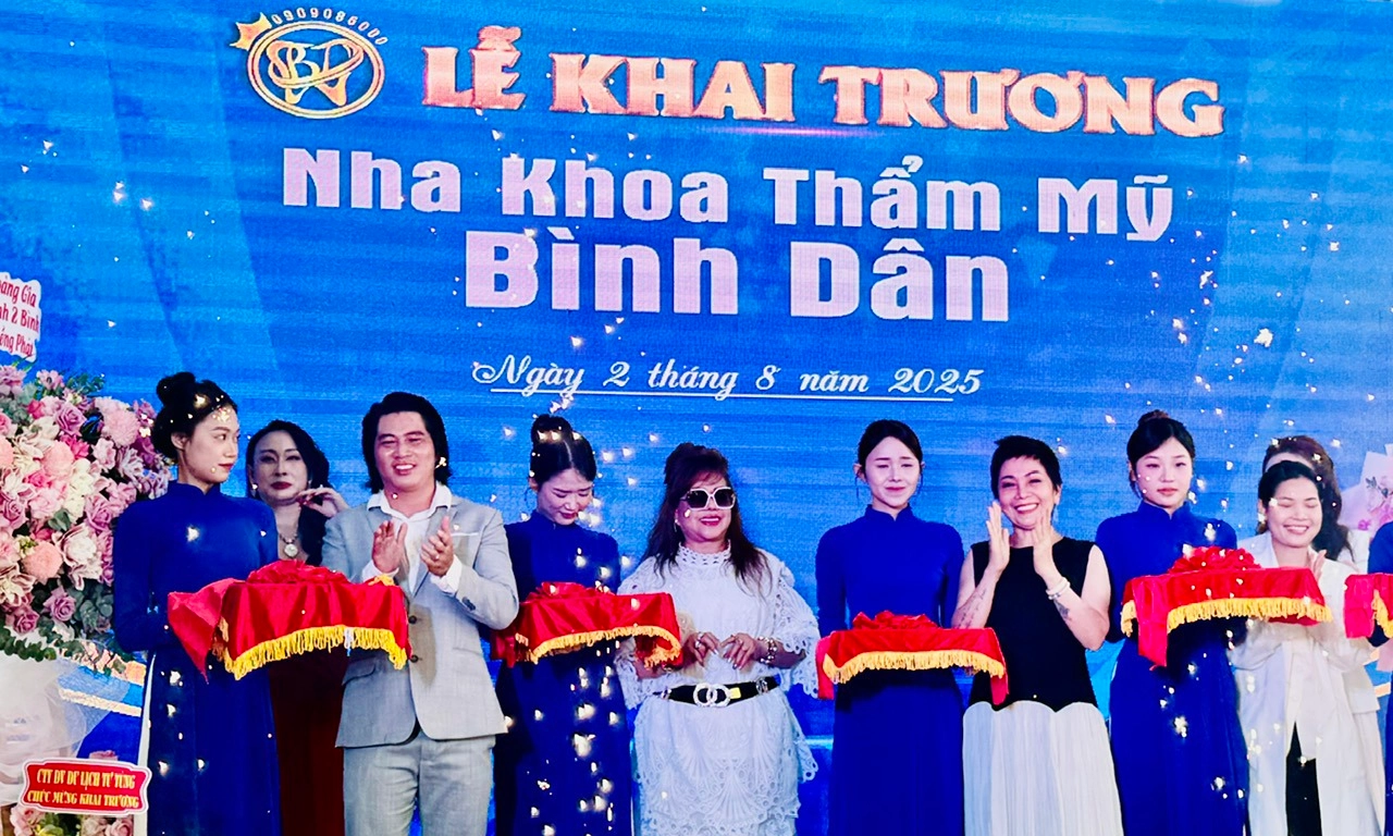 Nha Khoa Thẩm Mỹ Bình Dân khai trương chi nhánh thứ hai với quyết tâm “chăm sóc nụ cười Việt