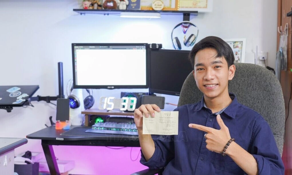 Lê Minh Hieu, jeune talent de Quang Tri, ambassadeur du Vietnam au programme SSEAYP 2026