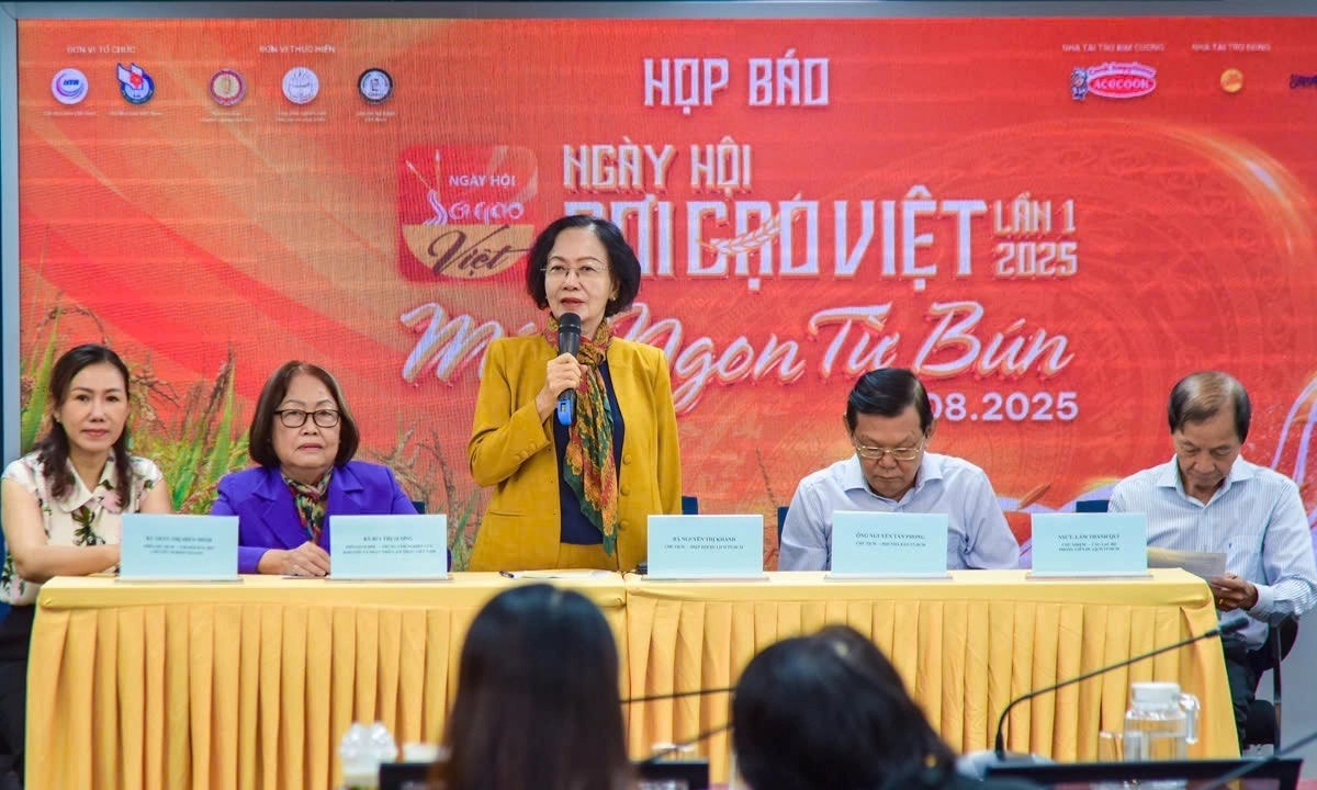 TPHCM lần đầu tiên tổ chức Ngày hội Sợi Gạo Việt lần thứ 1 năm 2025