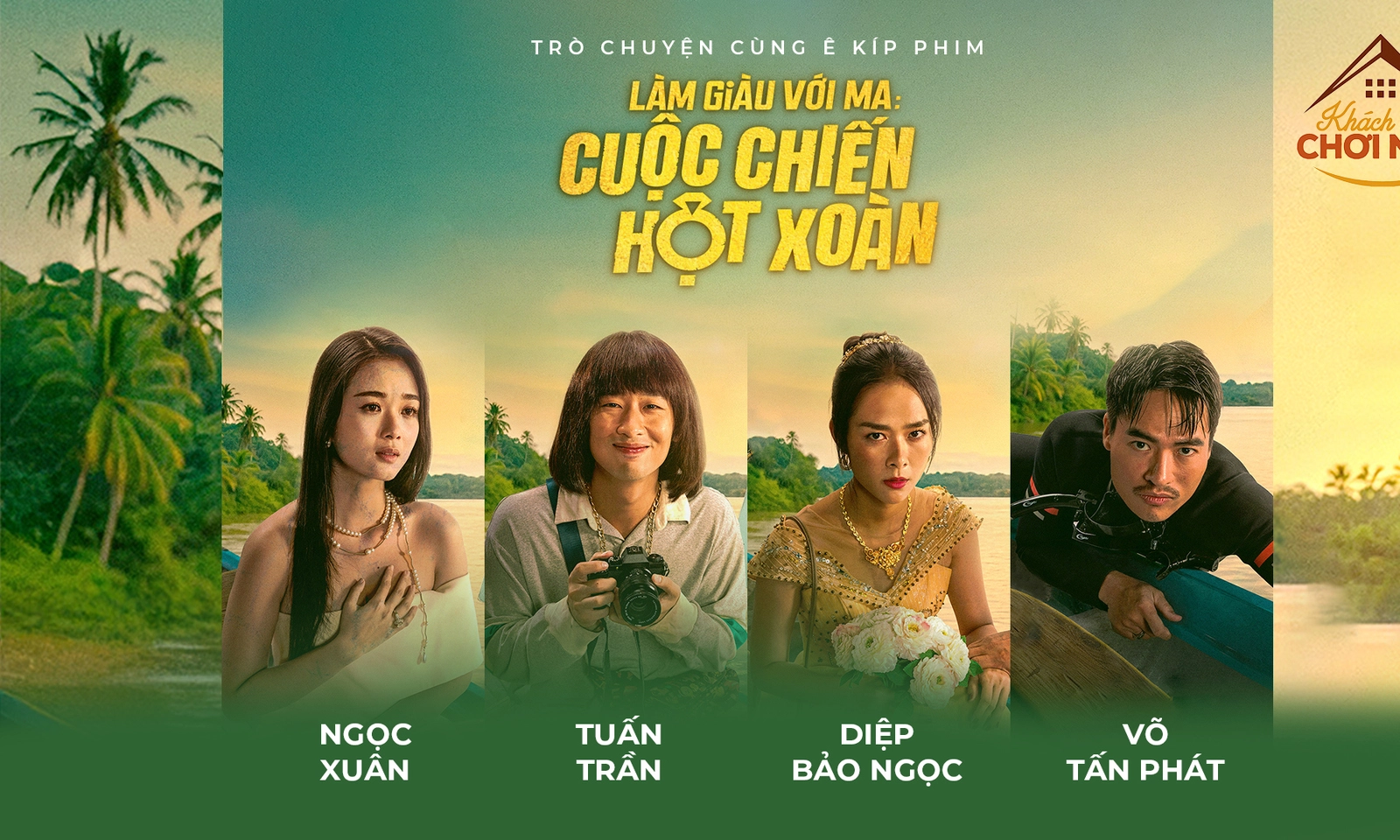 Ê kíp Làm giàu với ma 2 kể chuyện hậu trường; NTK Thanh Hương Bùi tham gia VBFF 2025
