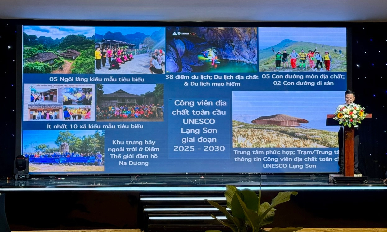 Công viên địa chất toàn cầu UNESCO Lạng Sơn- “Dòng chảy sự sống nơi miền đất thiêng