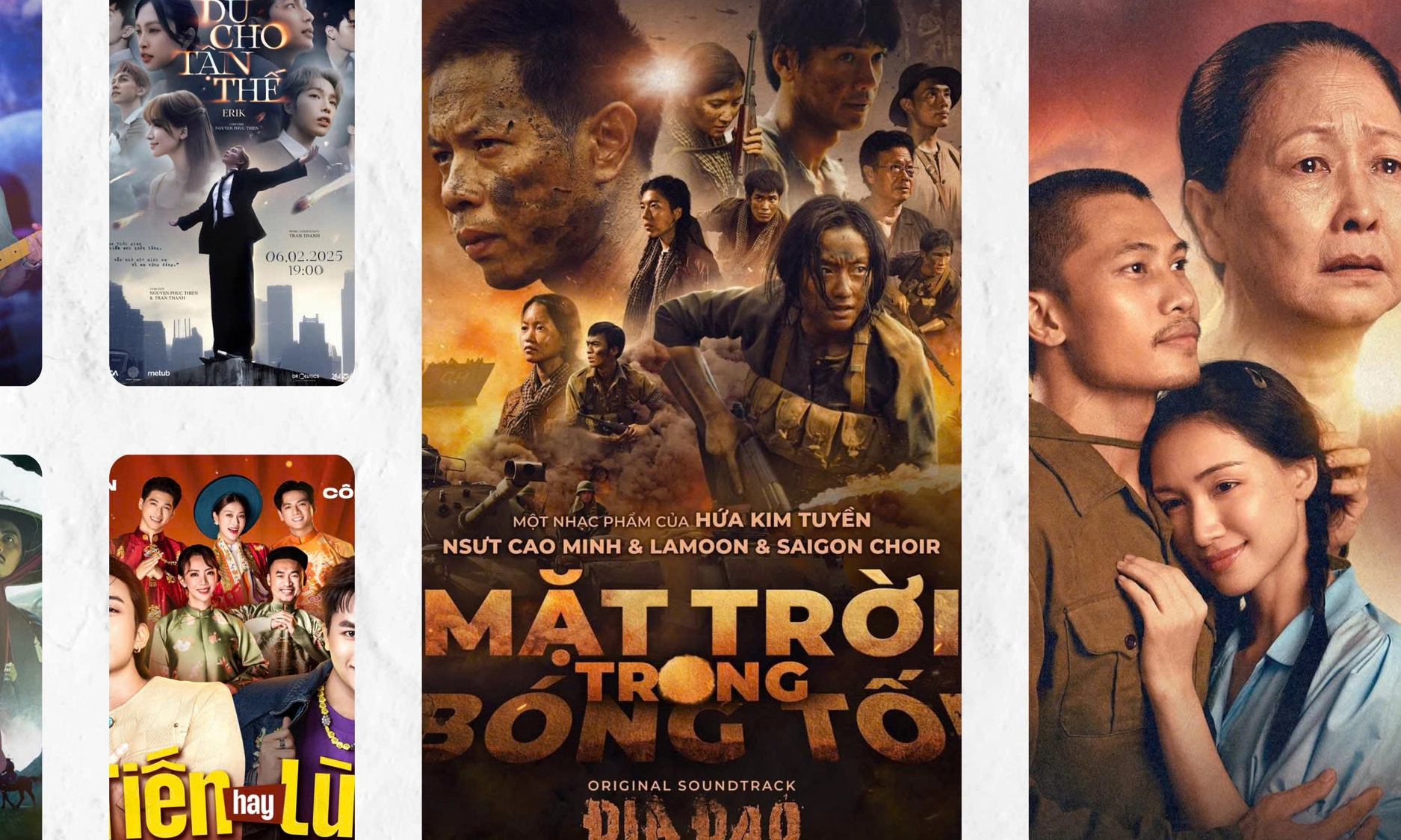 Điểm lại những ca khúc nhạc phim Việt đáng chú ý trong 8 tháng đầu năm 2025