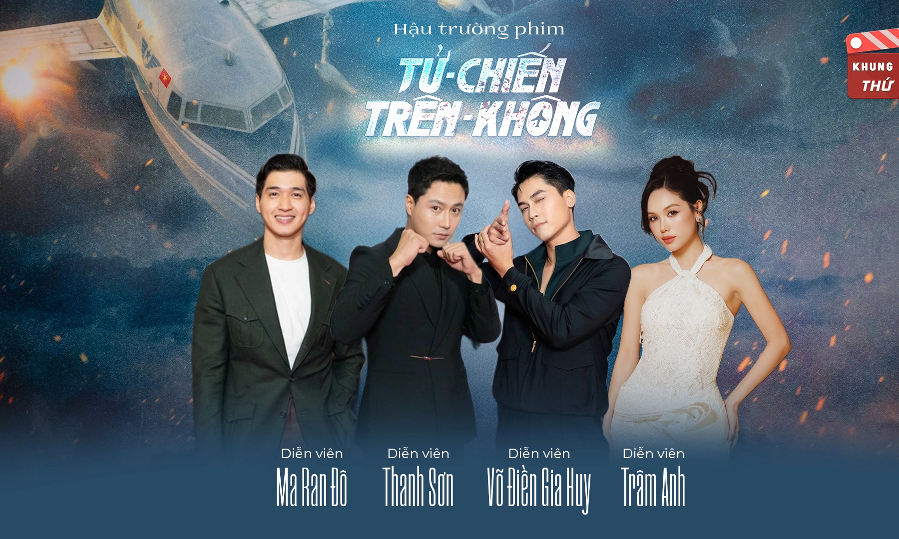 Hậu trường phim Tử chiến trên không; Hàng loạt dự án điện ảnh mới ra mắt