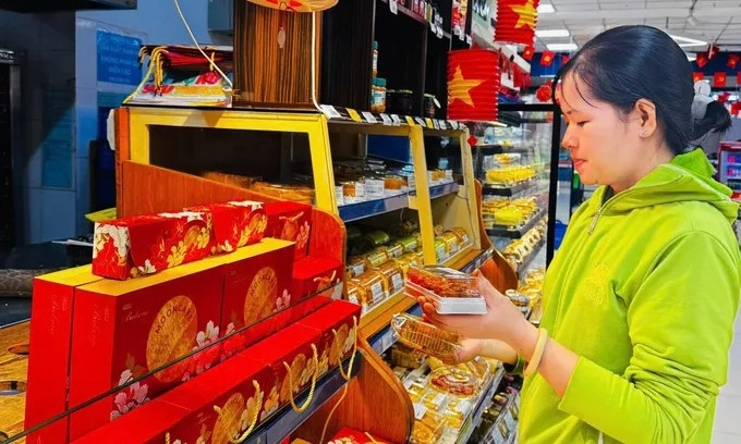 Hàng Việt chiếm ưu thế trong giỏ quà Trung thu tại Saigon Co.op