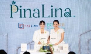 Faslink đã chính thức đăng ký thương hiệu PINALINA-sản phẩm từ sợi dứa.