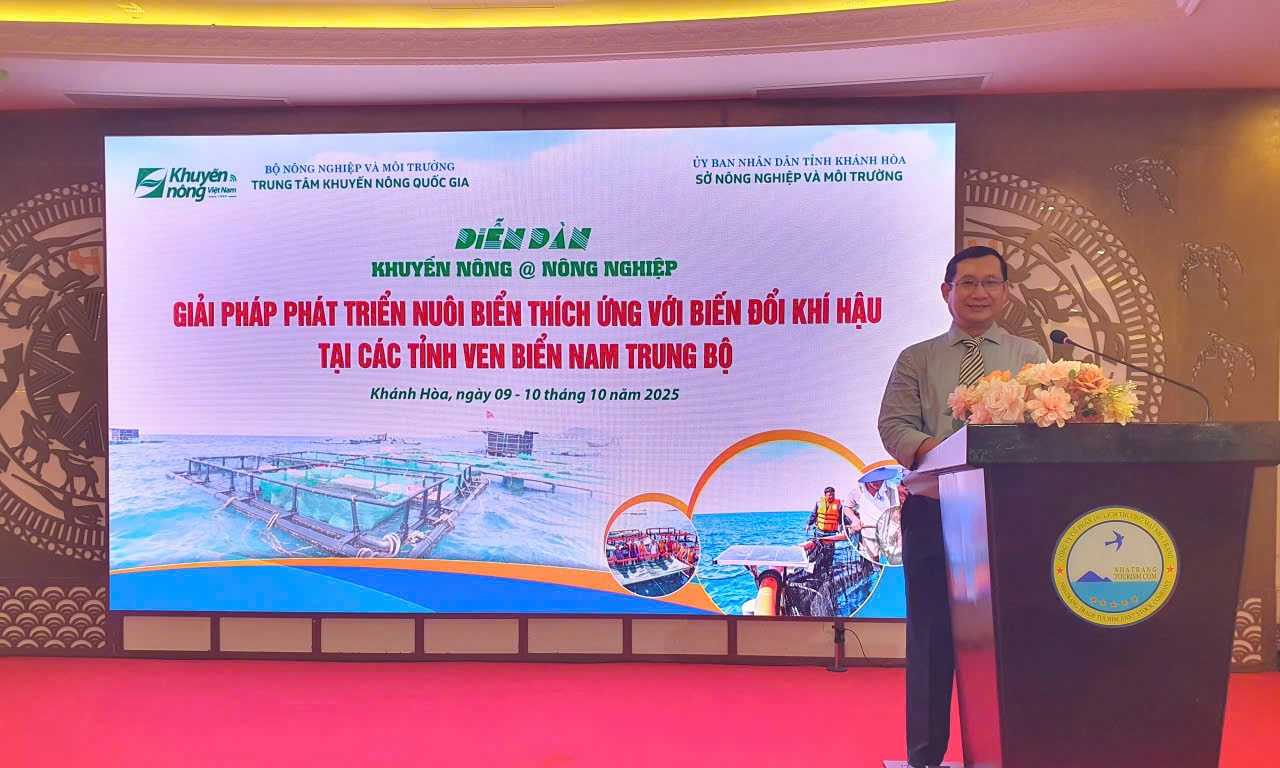 Phát triển bền vững ngành nuôi biển