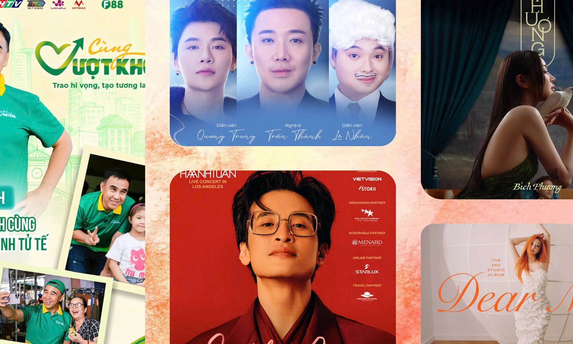 HTV ra mắt show “Cùng vượt khó”; Một tuần sôi động cùng Running man, Hà Anh Tuấn, Bích Phương,...