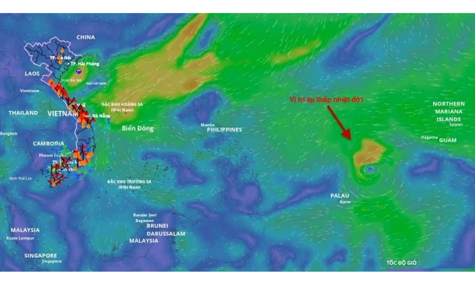 Khả năng xuất hiện bão số 13 vào Biển Đông trong vài ngày tới