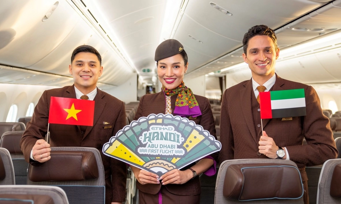 Etihad khai trương đường bay mới đến Việt Nam, kết nối Hà Nội - Abu Dhabi