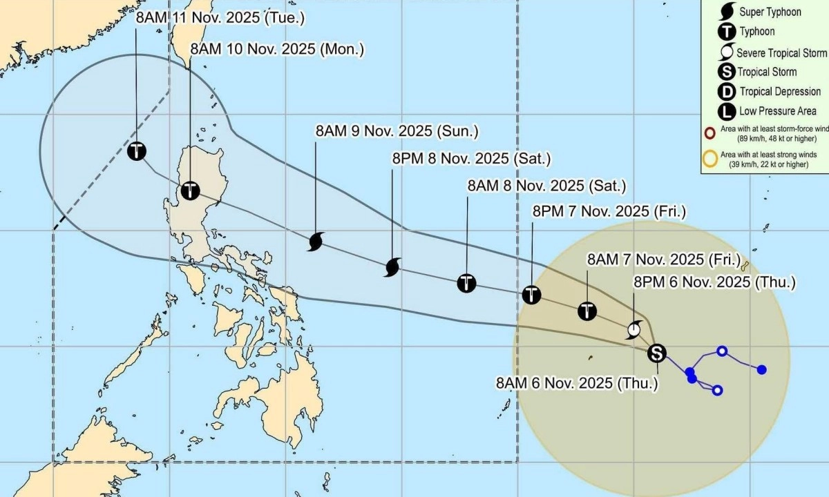 Chưa kịp nghỉ sau bão số 13, Biển Đông sắp đón bão Fung Wong