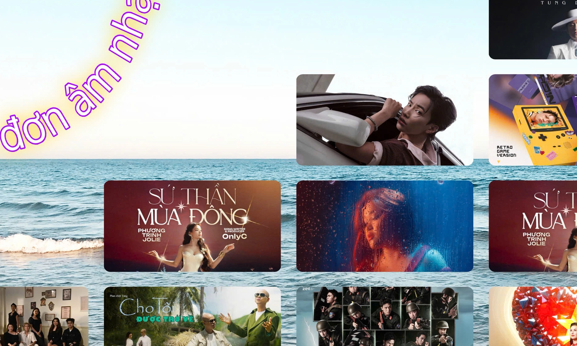 Divo Tùng Dương, Phan Đinh Tùng, Võ Hạ Trâm và nhạc sĩ Võ Hoài Phúc 