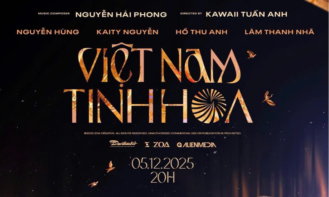 Họp báo ra mắt MV “Việt Nam tinh hoa” thuộc chuỗi sự kiện của giải thưởng Tinh hoa Việt