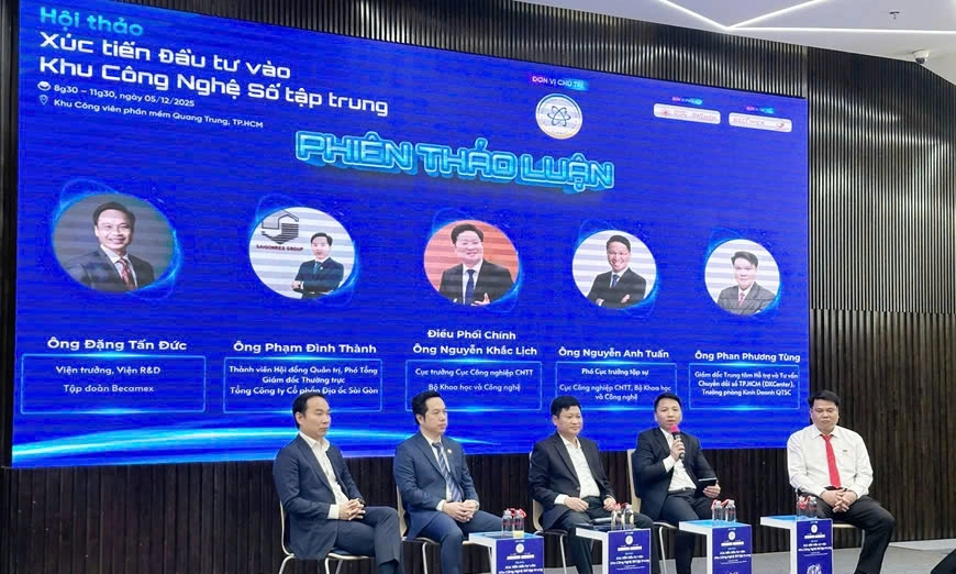 Việt Nam đang thu hút đầu tư vào Khu công nghệ số