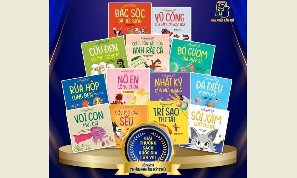 Độc giả nhí phiêu lưu cùng thiên nhiên qua trang sách