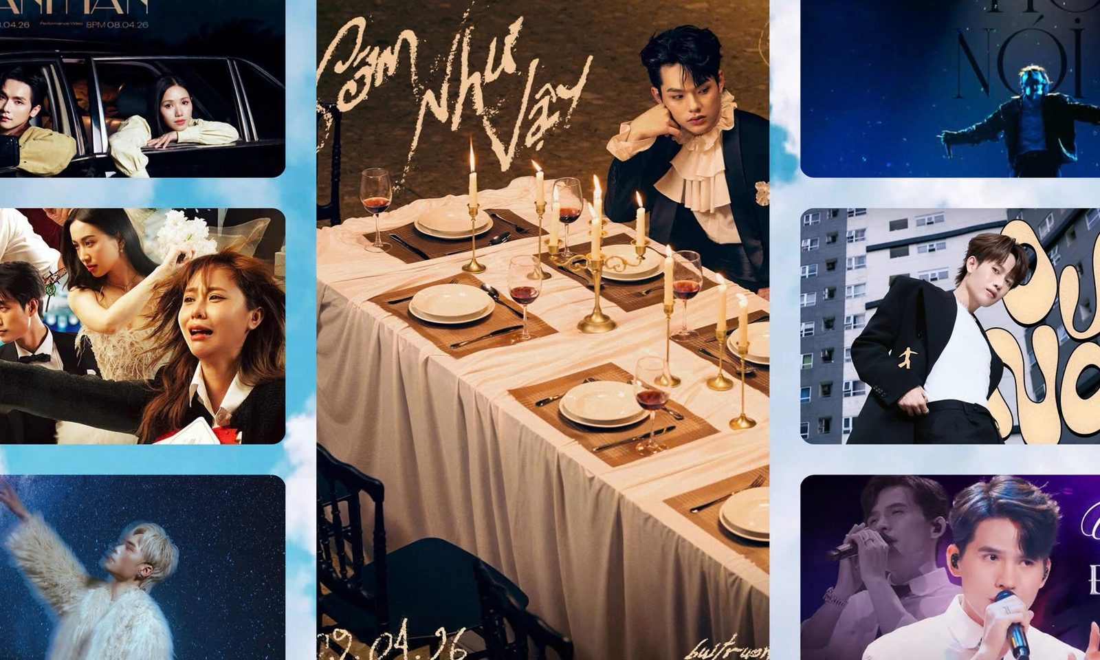 Quốc Thiên, Ái Phương, Vương Bình, buitruonglinh và Hồ Đông Quan cùng tất cả sự dịu dàng