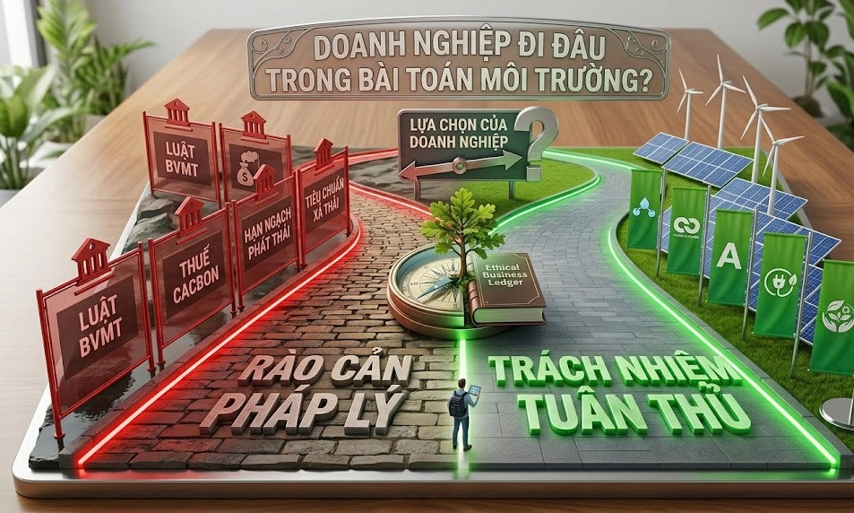 Giữa rào cản pháp lý và trách nhiệm tuân thủ: Doanh nghiệp đi đâu trong bài toán môi trường?