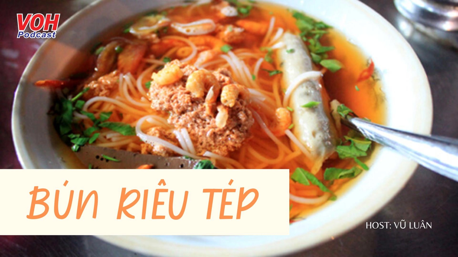 Bún riêu tép - món ăn trứ danh miền tây