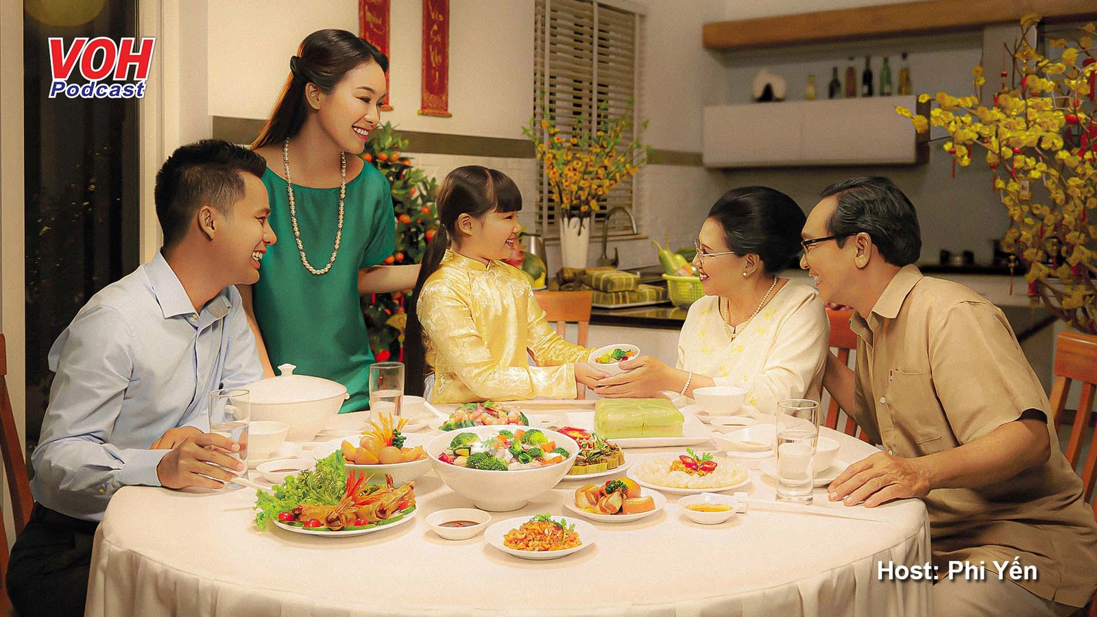 Vàng vòng, bạc nén, kim cương cũng không bằng bữa cơm gia đình